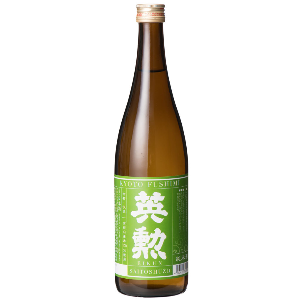 EIKUN Junmai Sake, 720ml [Kyoto]