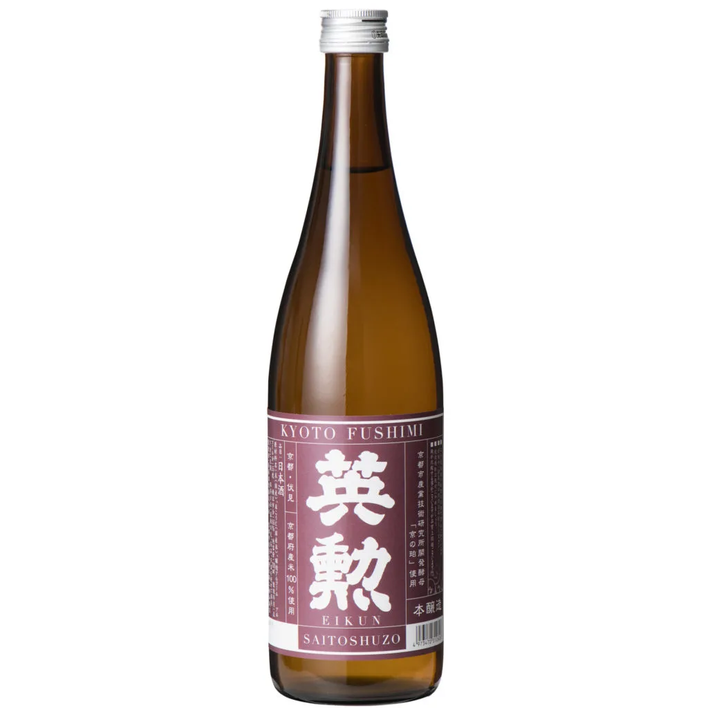 Eikun Honjozo Kyonohaku Sake, 720ml [Kyoto]