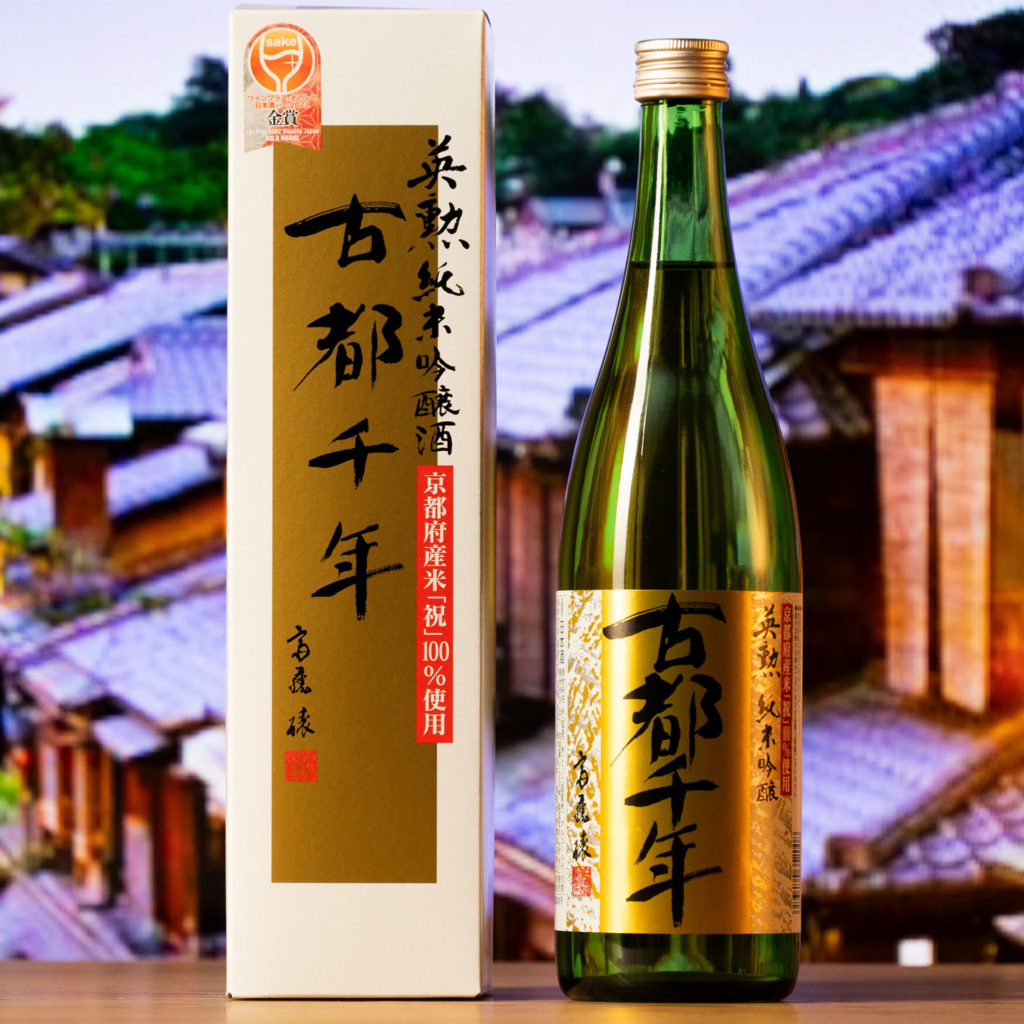 Eikun Koto Senen Junmai Ginjo Sake, 720ml [Kyoto]