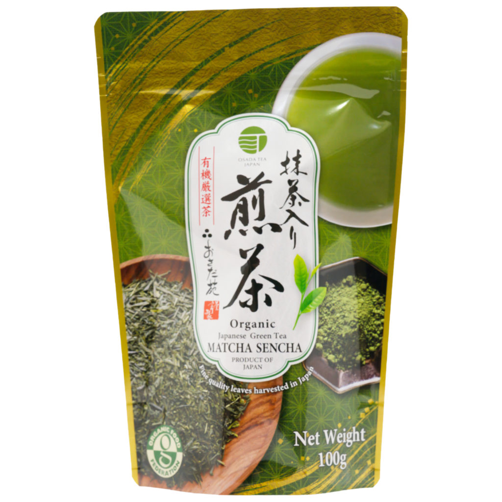 Osada Organic Loose Leaf Matcha Sencha, 100g