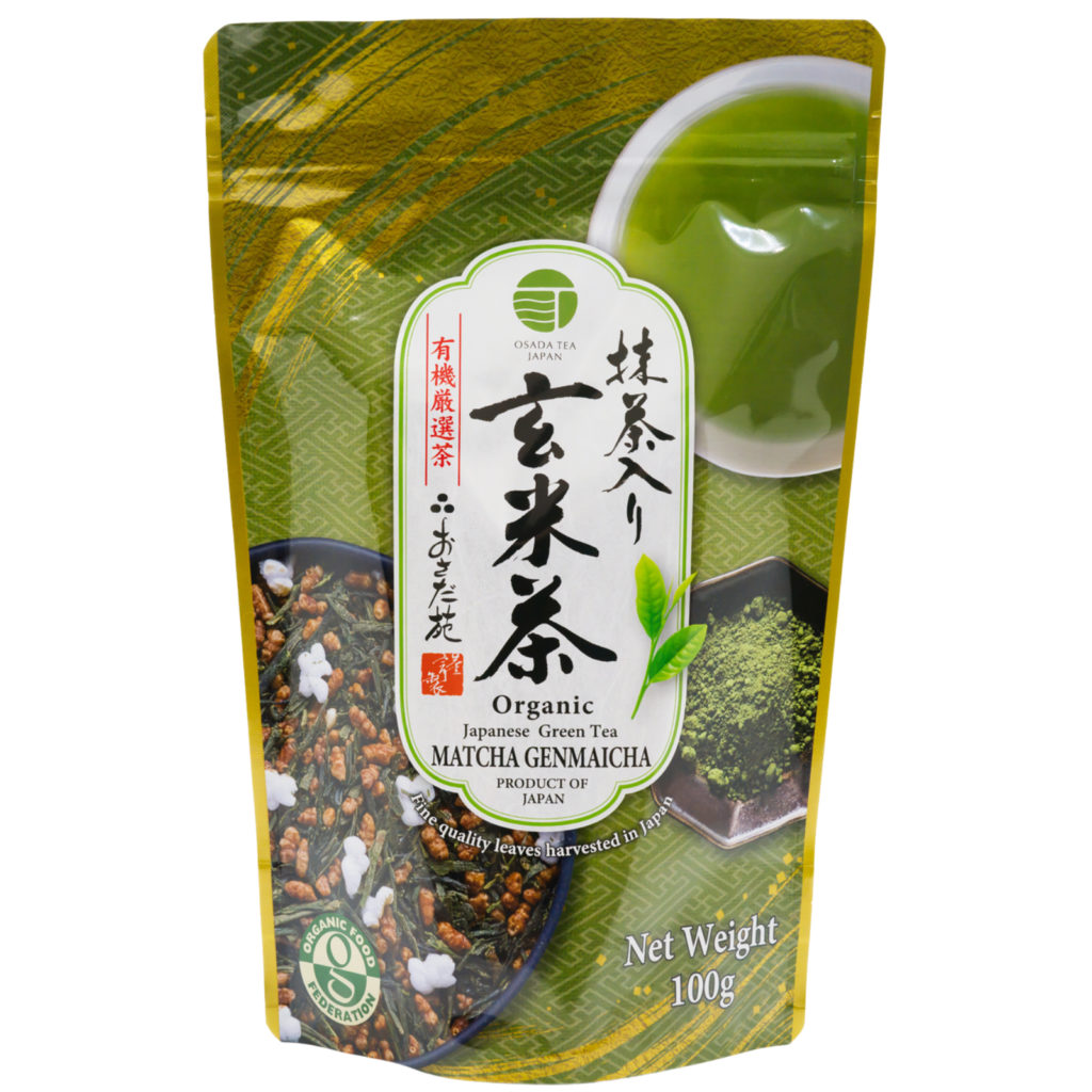 Osada Organic Loose Leaf Matcha Genmaicha, 100g