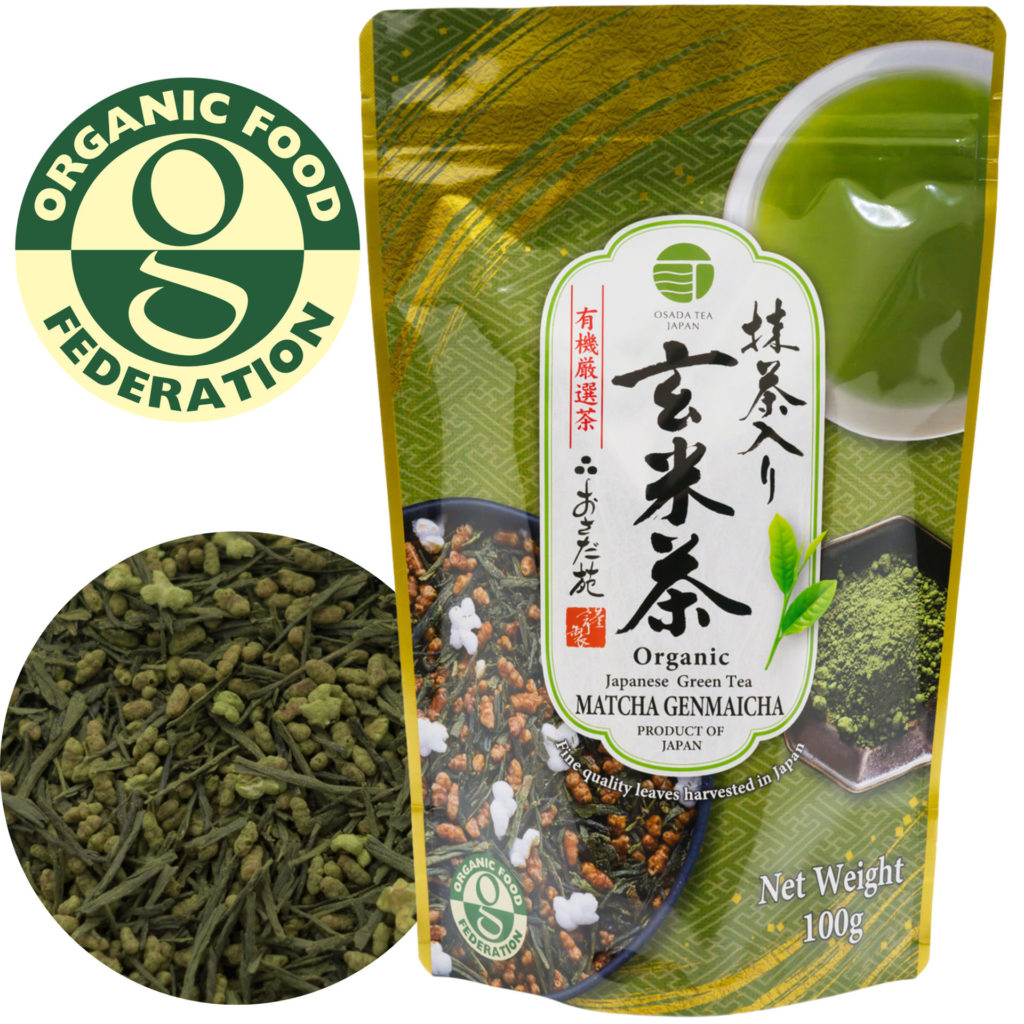 Osada Organic Matcha Genmaicha, 100g