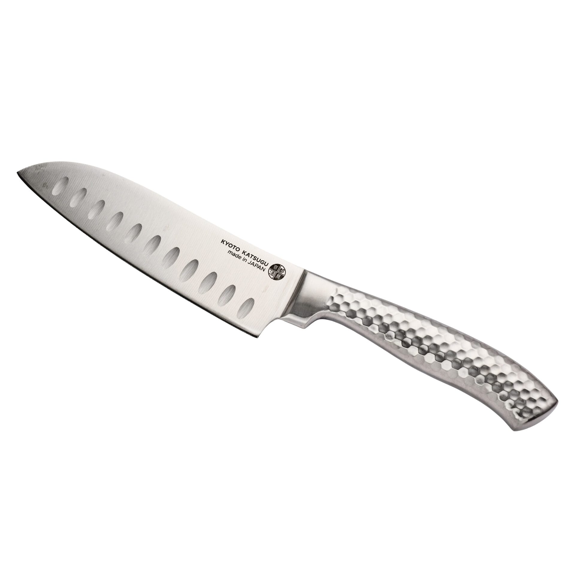 Kyoto Katsugu Stainless Steel Santoku Knife, 30.5 cm