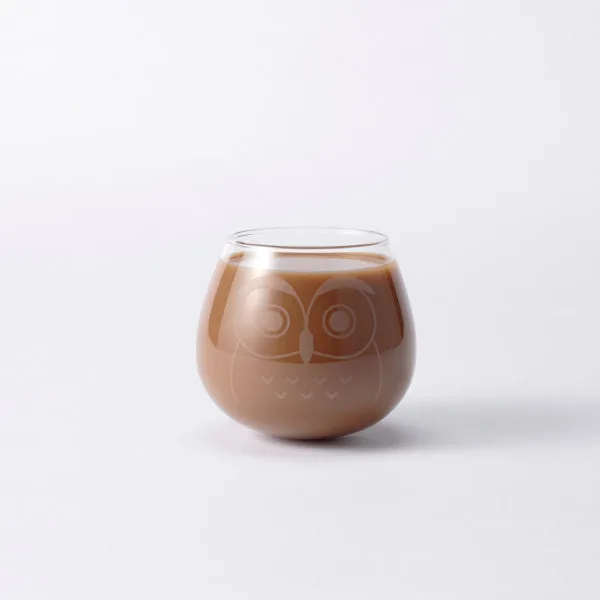 Floyd Daruma Glass (495 ml) Set of 2 - White | Filled w/ Liquid