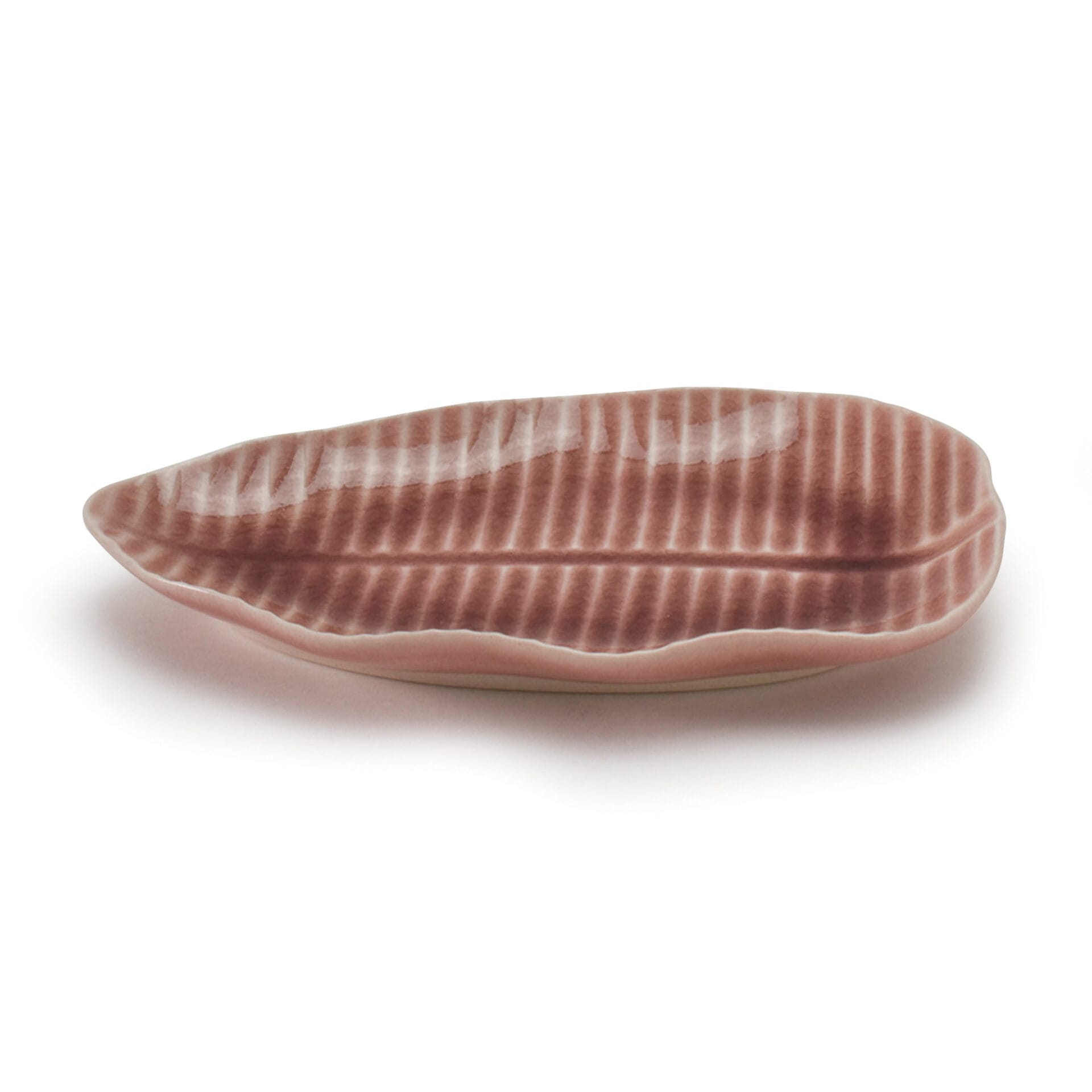 Aito Banana Leaf Plate - Coral