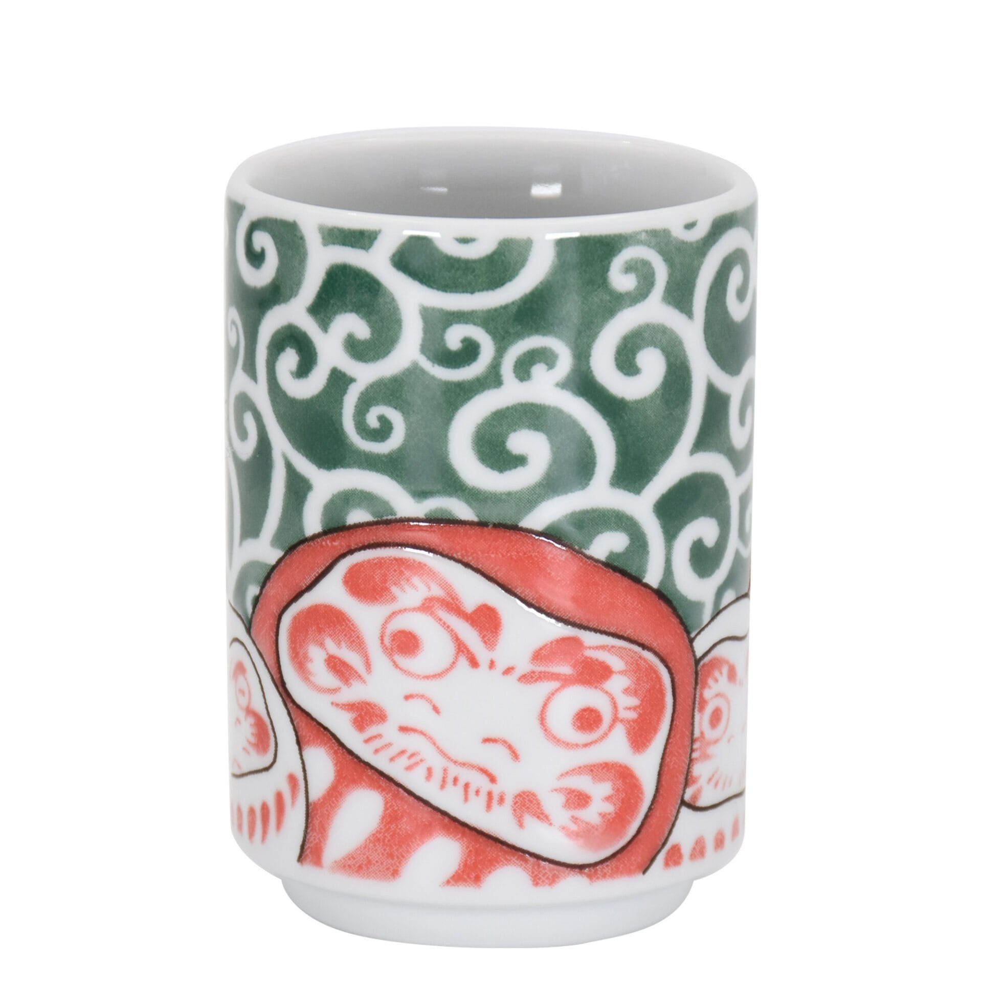 Ceramic Ai Sushi Tea Cup - Daruma