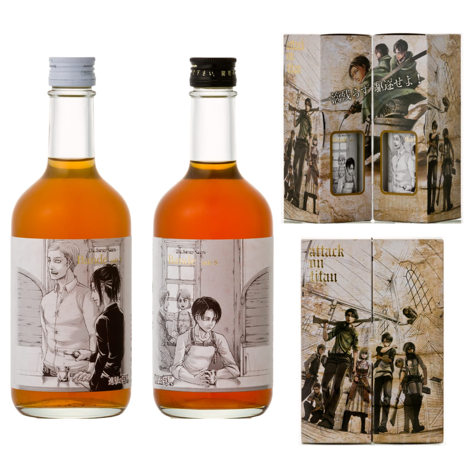 Oyama "Attack On Titan" Umeshu Gift Set