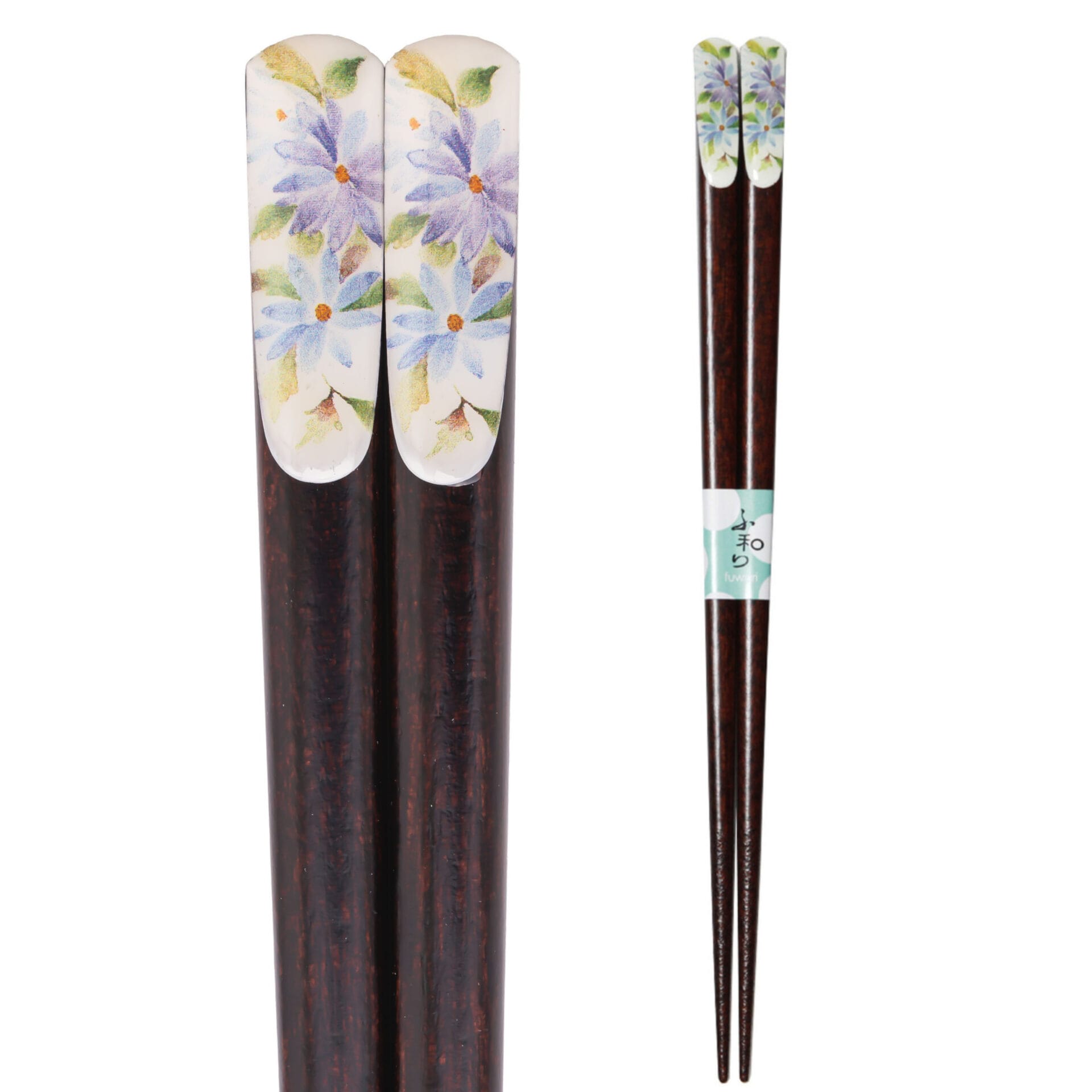 Ceramic Ai Flower Series Chopsticks - Ezo Chrysanthemum