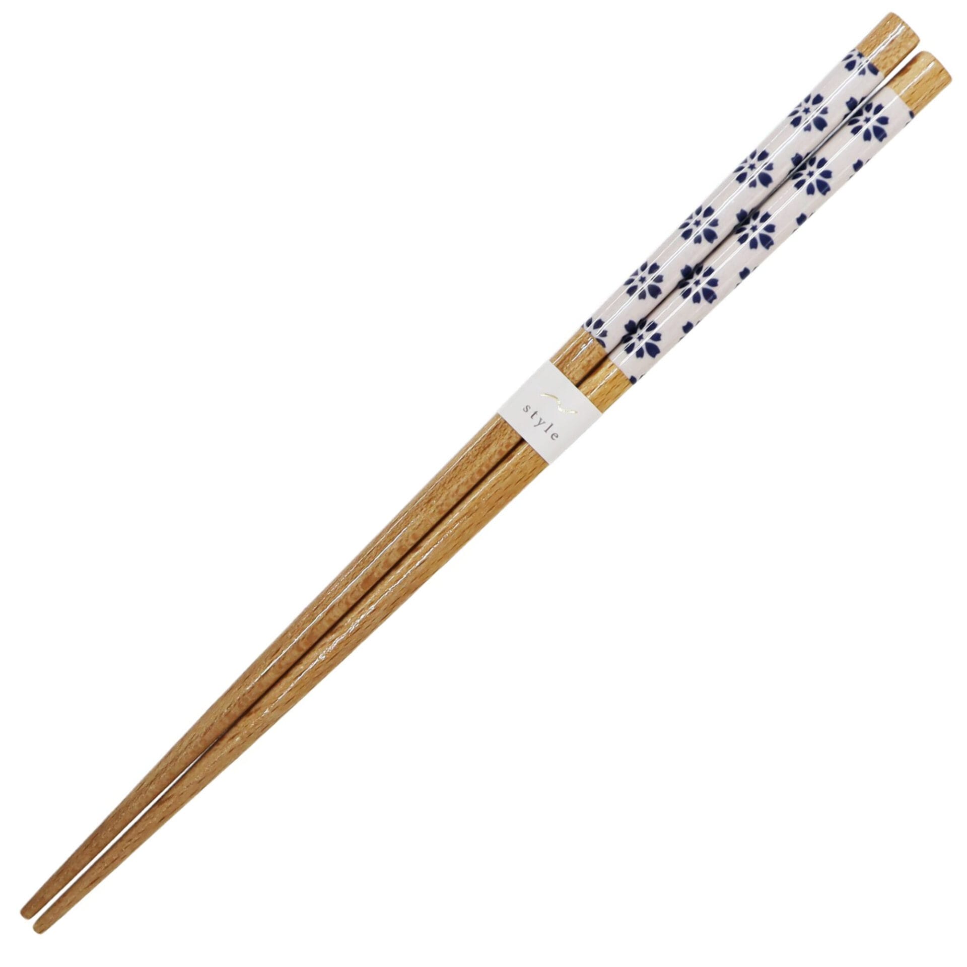 Japanese Marine Floral Chopsticks 22.5 cm