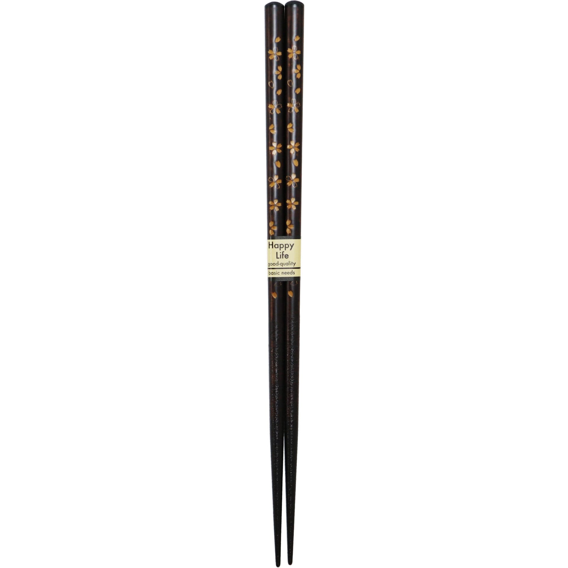 Japanese Sakura Black Chopsticks 23 cm