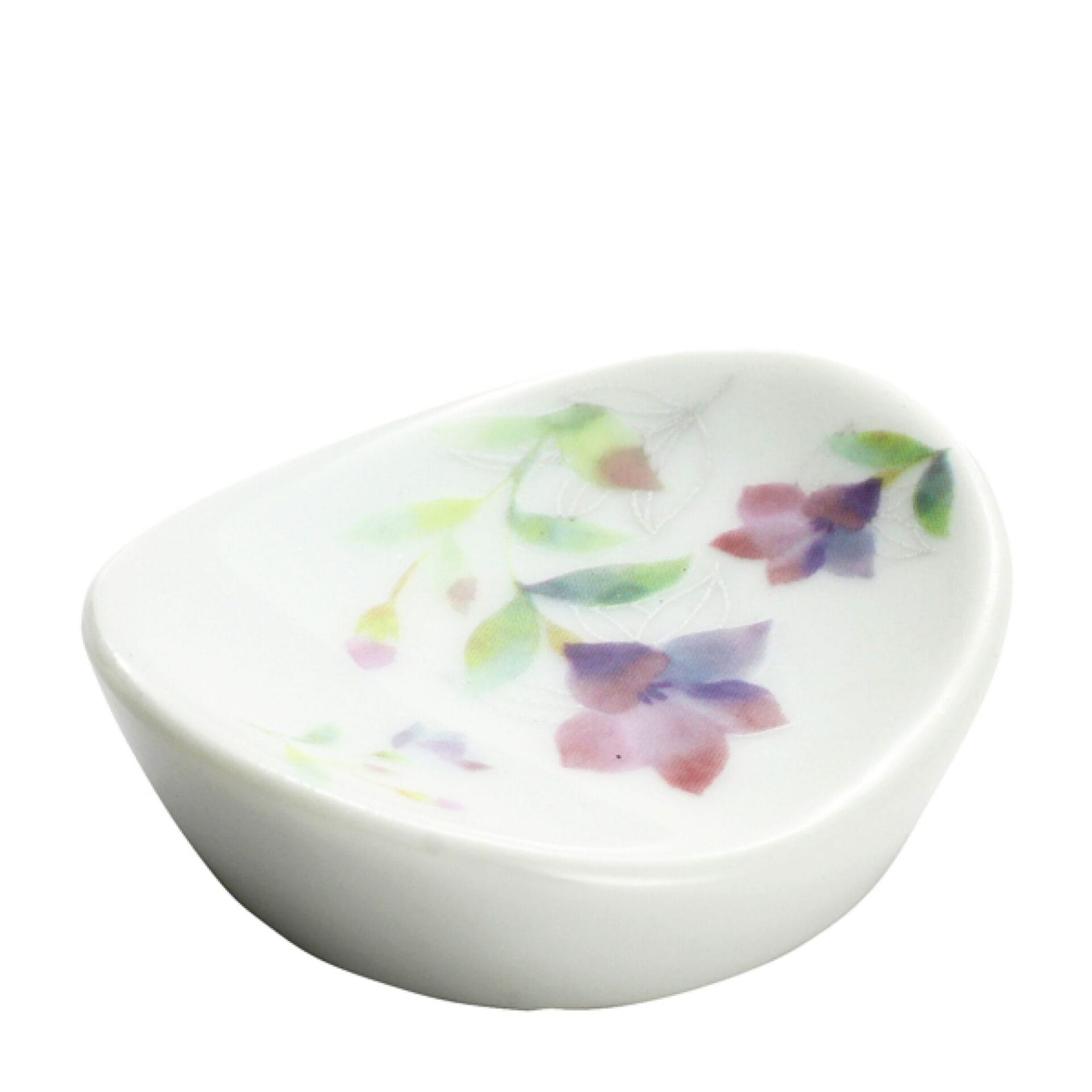 Ceramic Ai Flower Series Chopsticks Rest - Bellflower