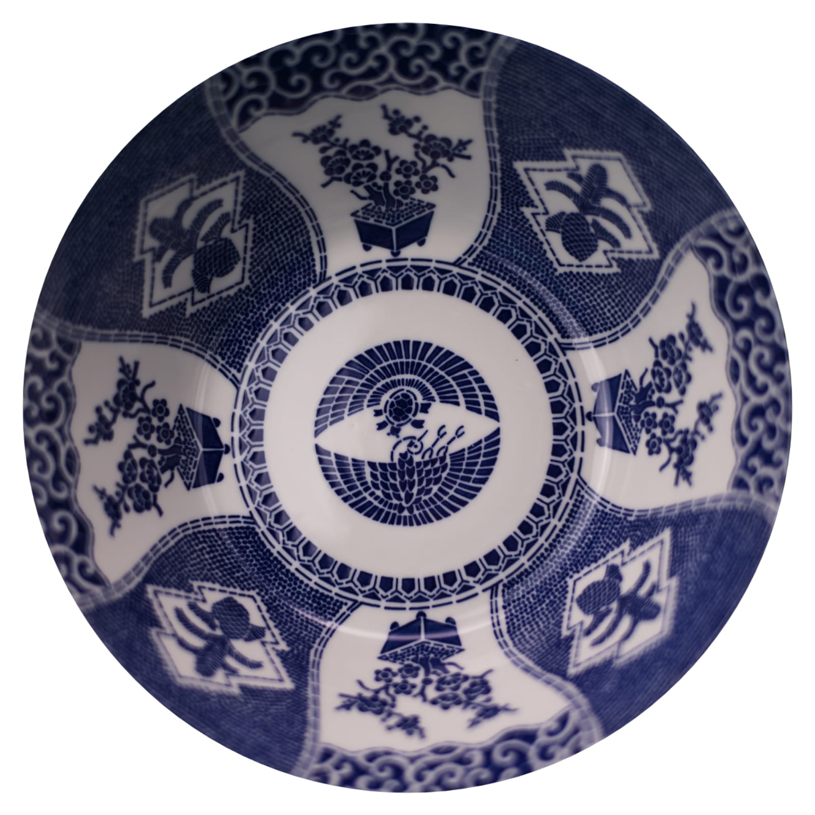 Inside of Japanese Shochikubai Ramen Bowl 21.5 x 7.9cm, 1100 ml