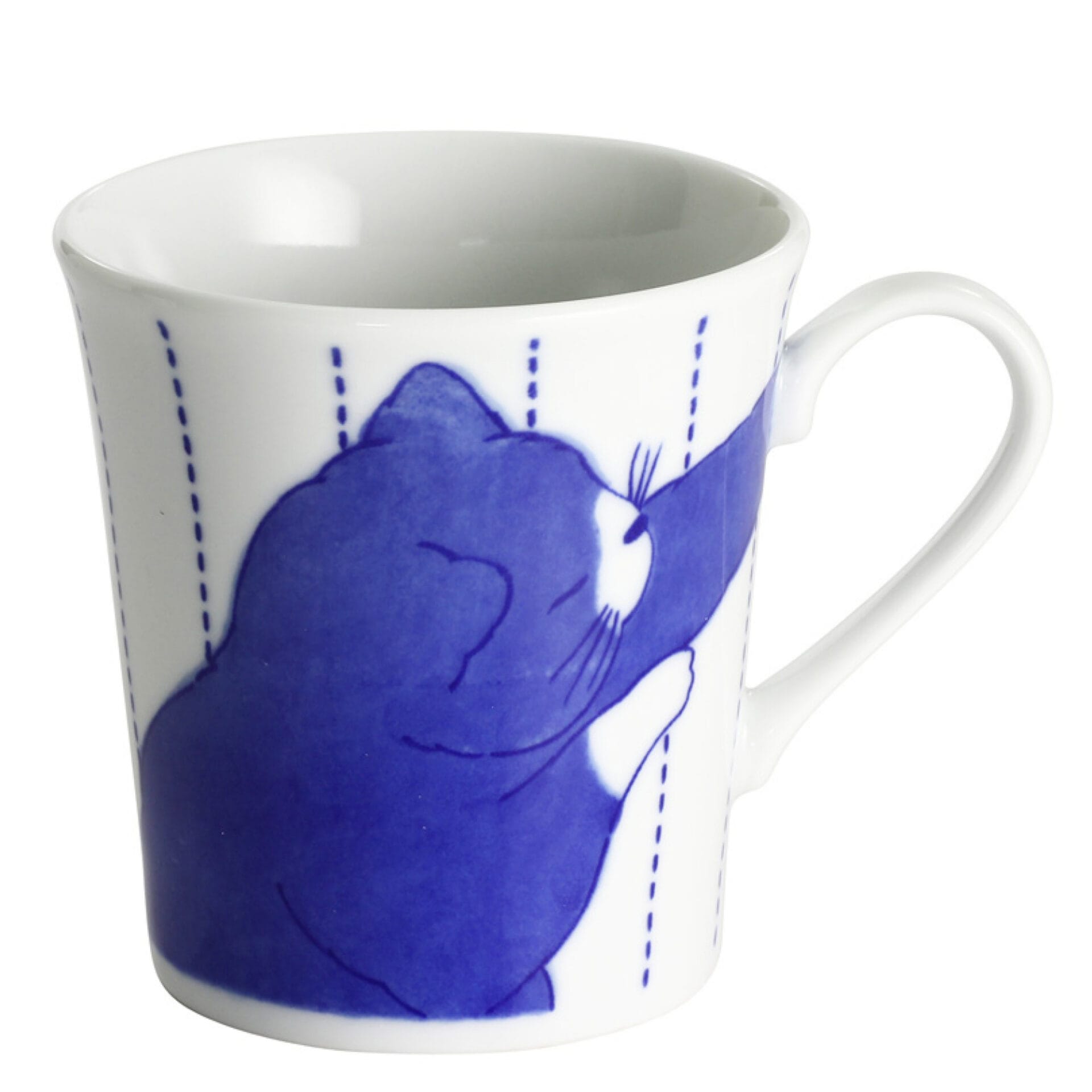 Ceramic Ai Black Cat Mug, 340ml