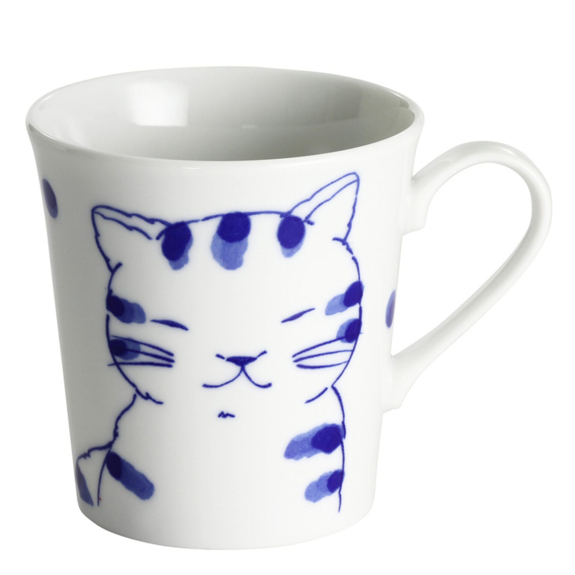 Ceramic Ai Tabby Cat Mug, 340ml