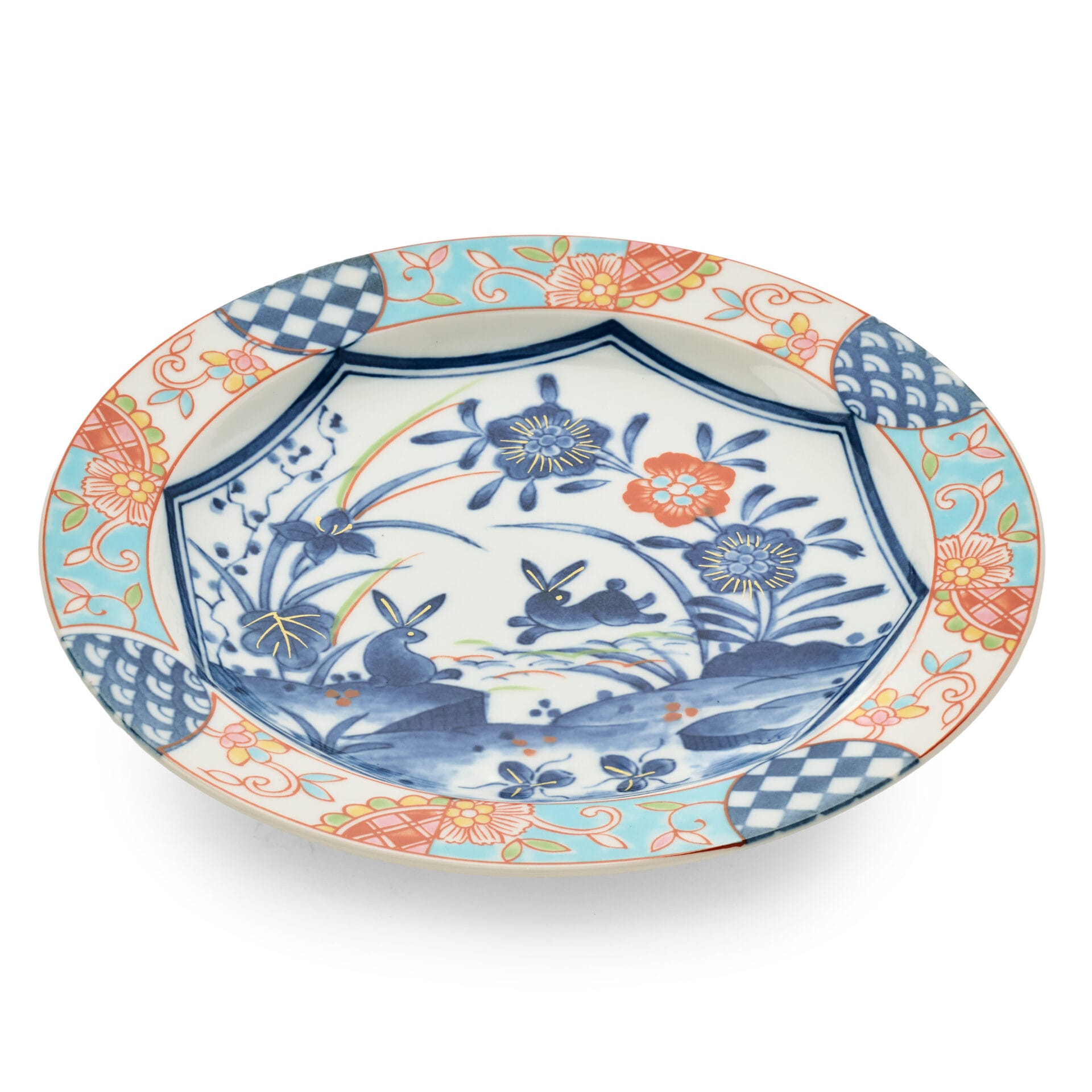 Ceramic Ai Yumin Plates, 24 cm - Style A