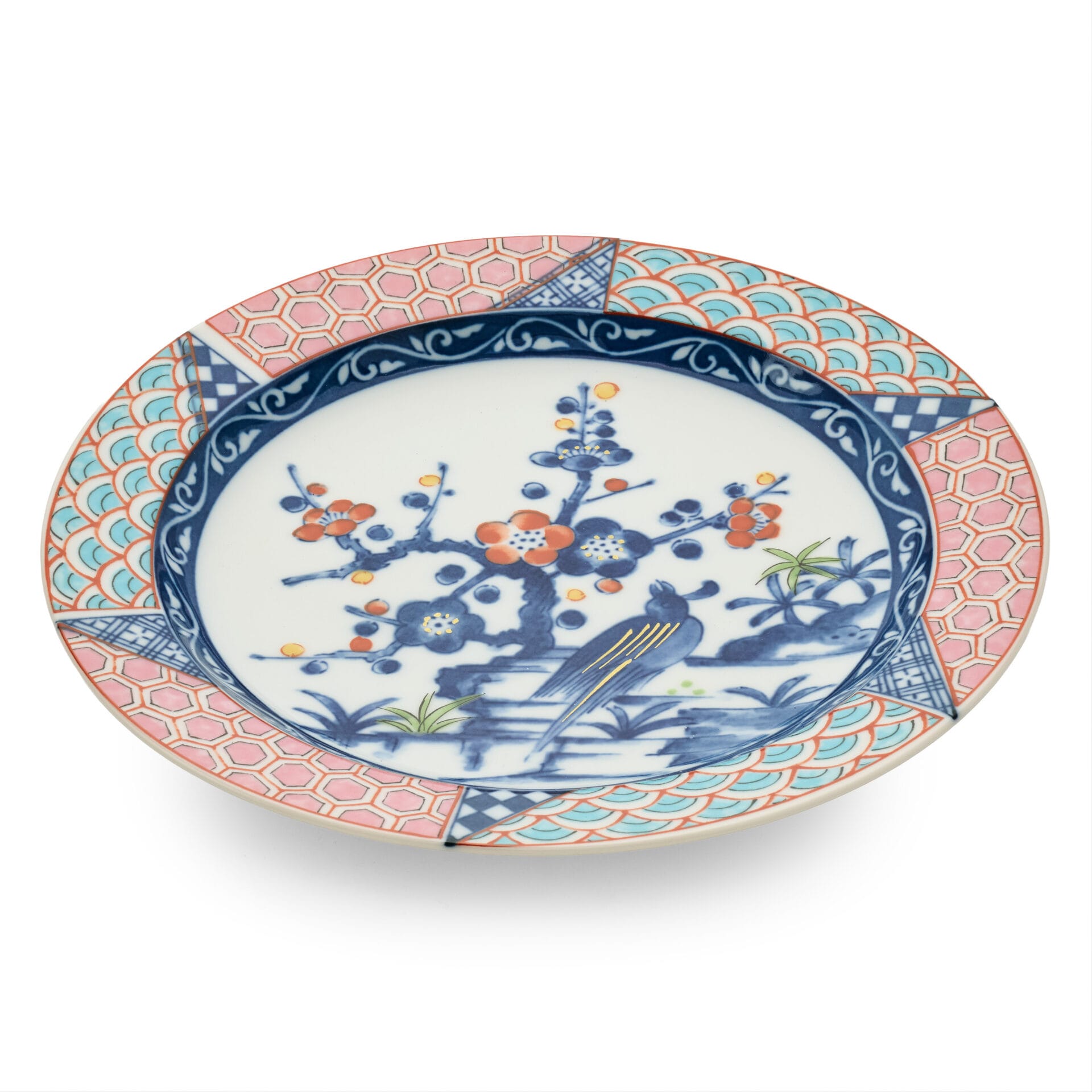 Ceramic Ai Yumin Plates, 24 cm - Style B