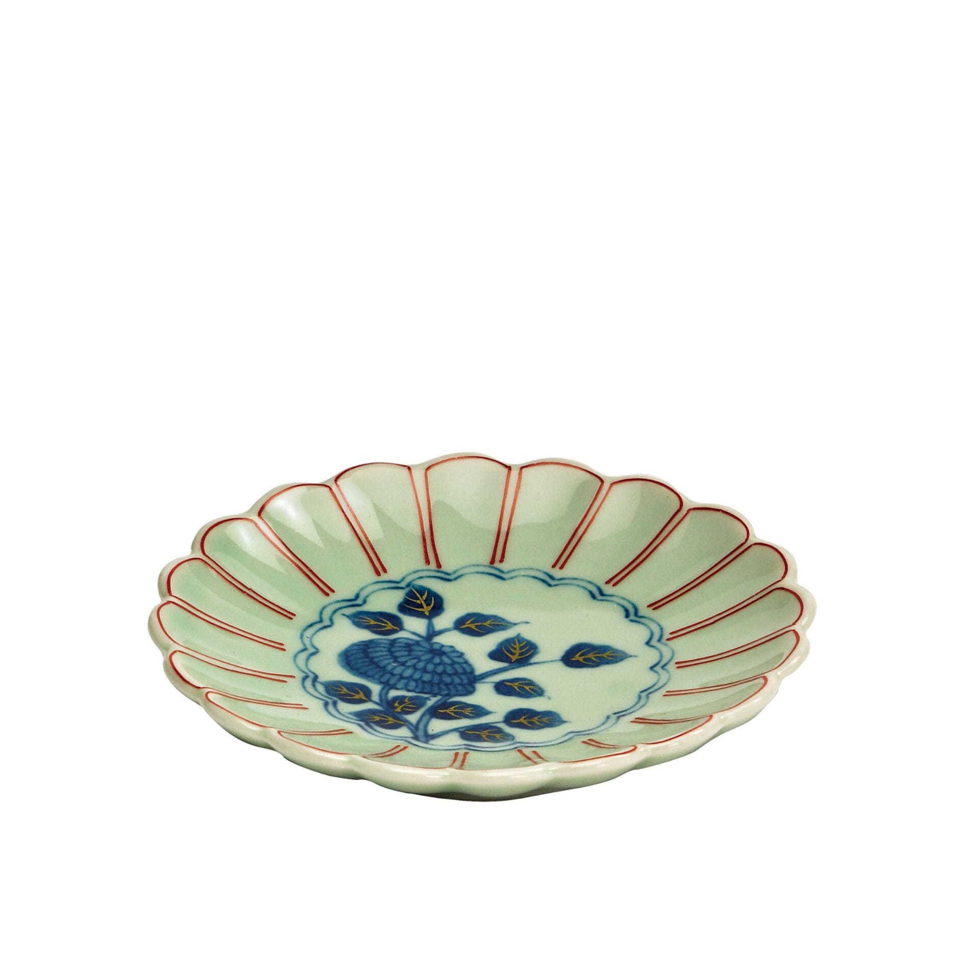 Japanese Kiku-wari Saucer, 9.7 cm
