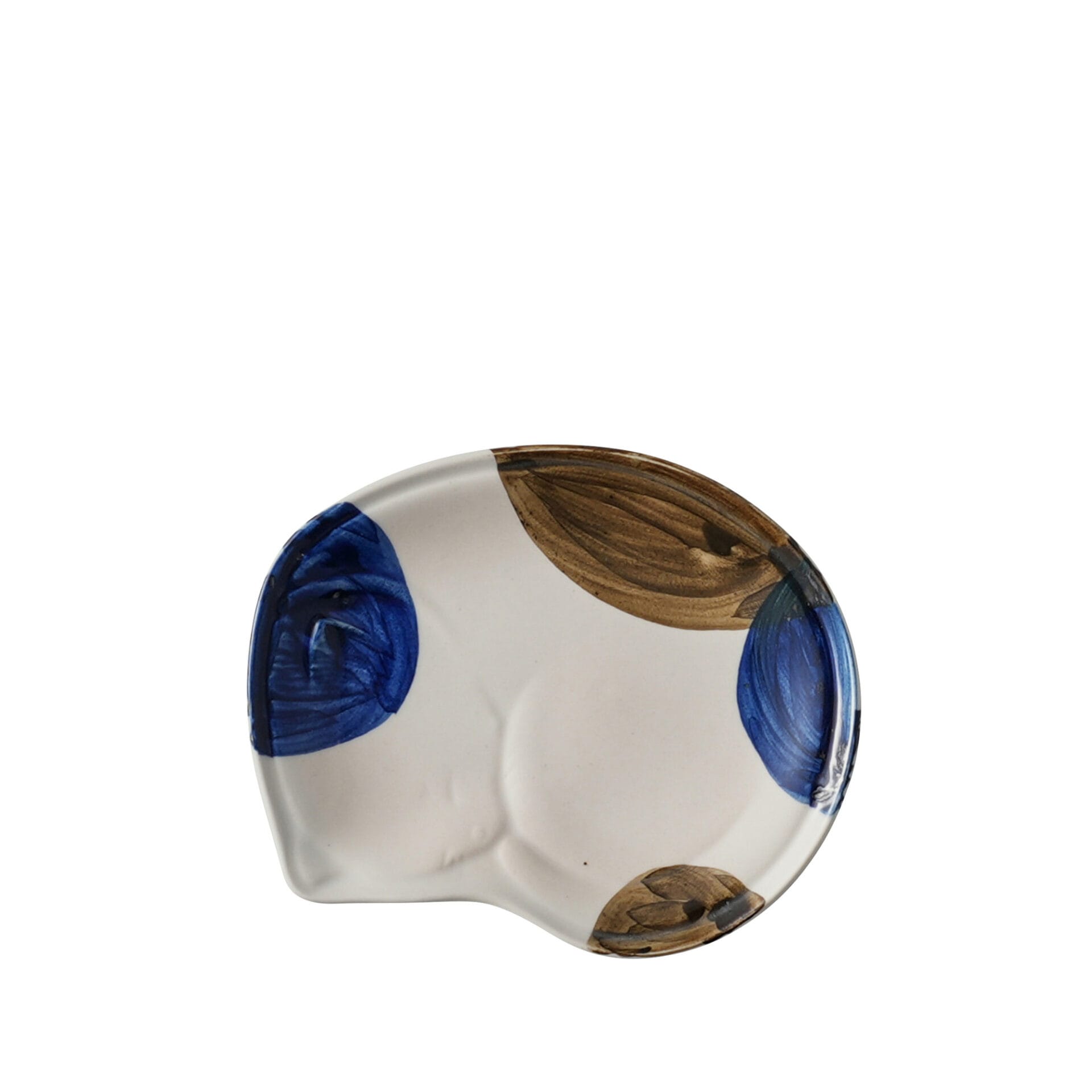 Aito Japanese Spotted Cat Saucer 11 x 9 x 1.2 cm