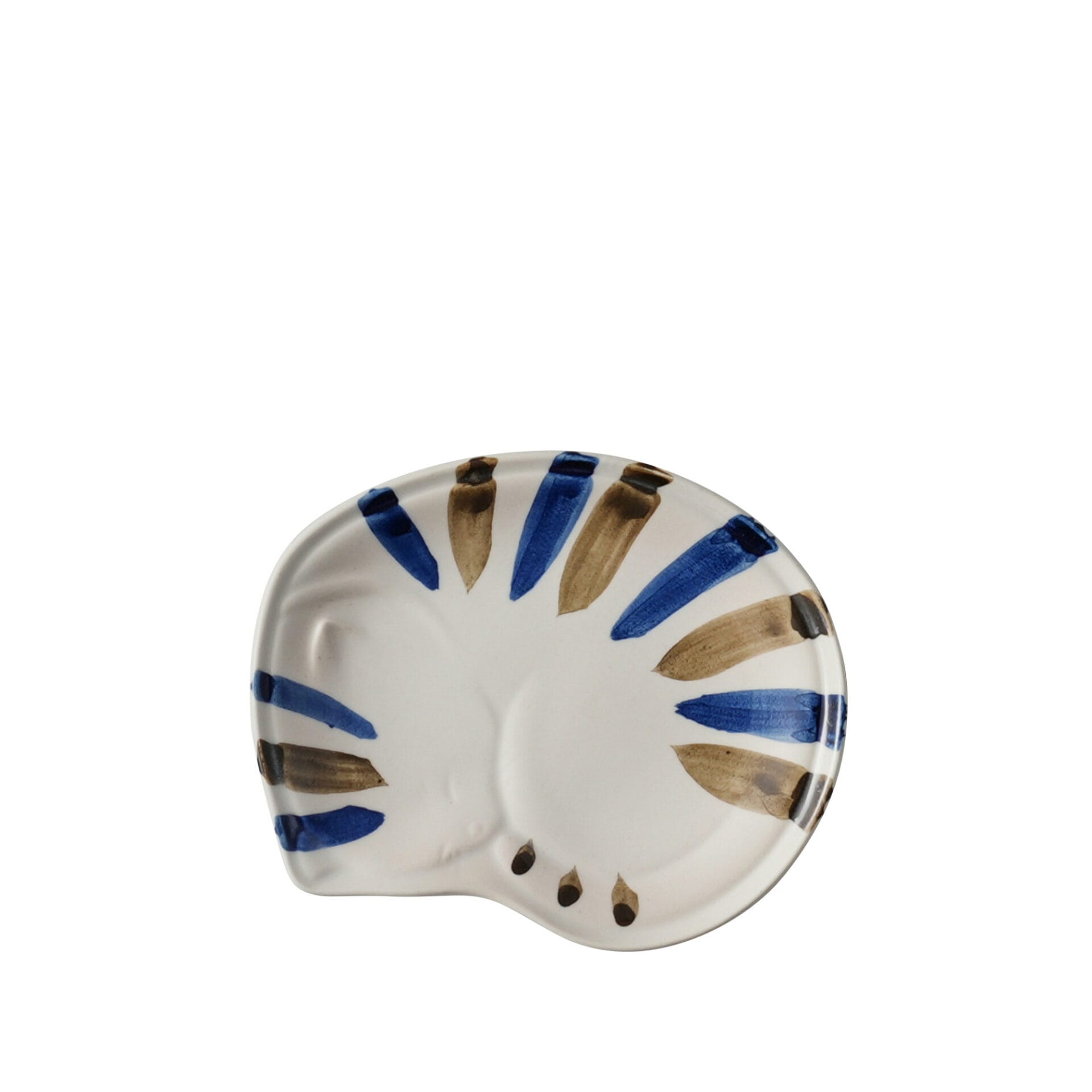 Aito Japanese Spotted Cat Saucer 11 x 9 x 1.2 cm