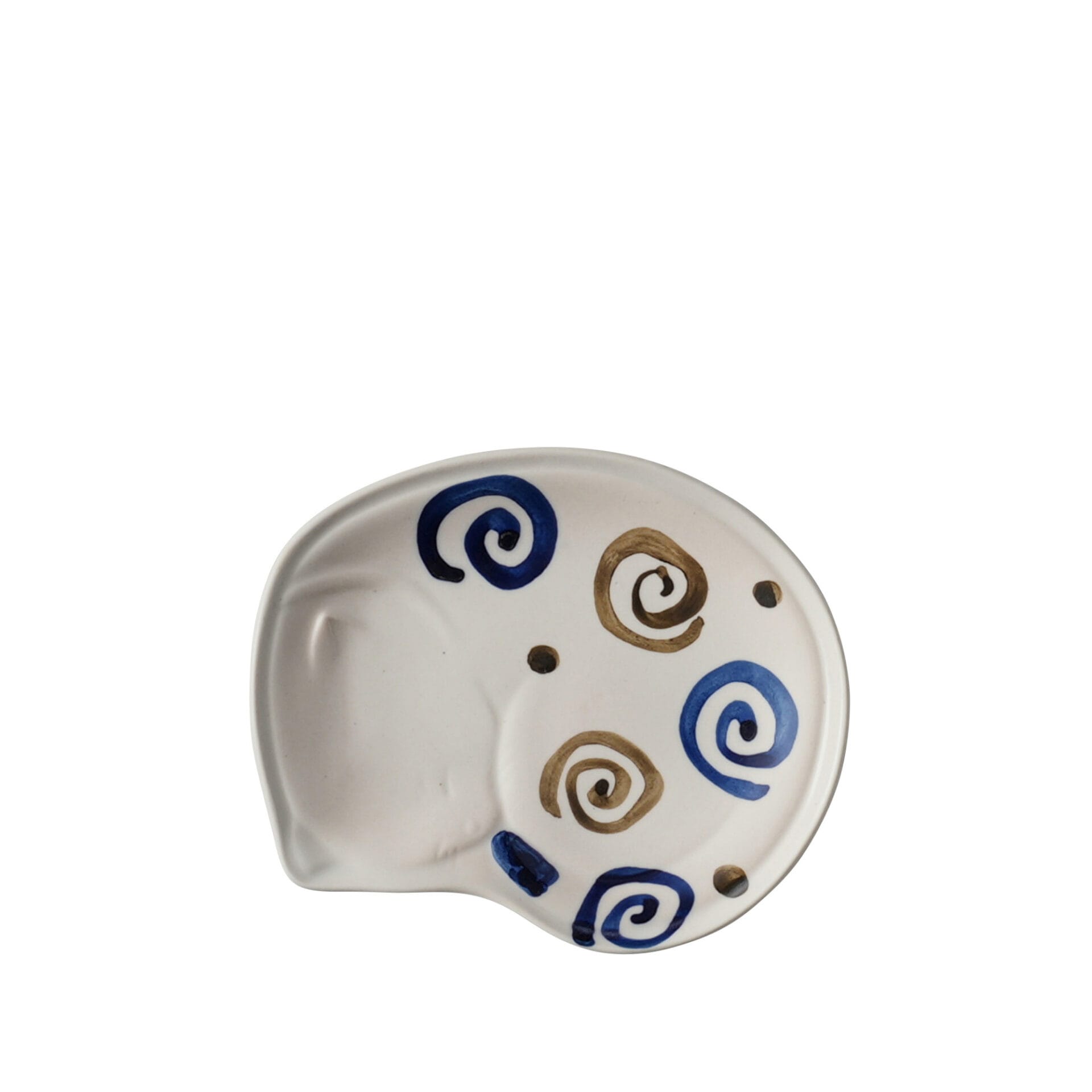 Japanese Uzu Cat Saucer 11 x 9 x 1.2 cm